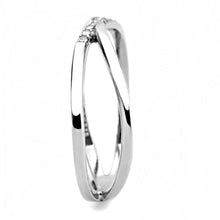 Load image into Gallery viewer, DA158 - High polished (no plating) Stainless Steel Ring with AAA Grade