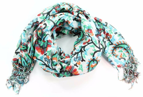 Paisley Garden Scarf