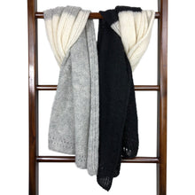 Load image into Gallery viewer, Color Block Alpaca Wrap Scarf