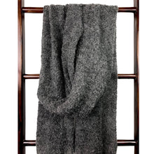 Load image into Gallery viewer, Charcoal Ultra Plush Alpaca Scarf