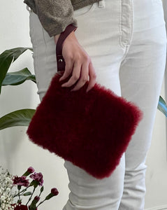 Fur Wristlet