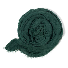 Cargar imagen en el visor de la galería, Cotton Hemp Hijab Scarf